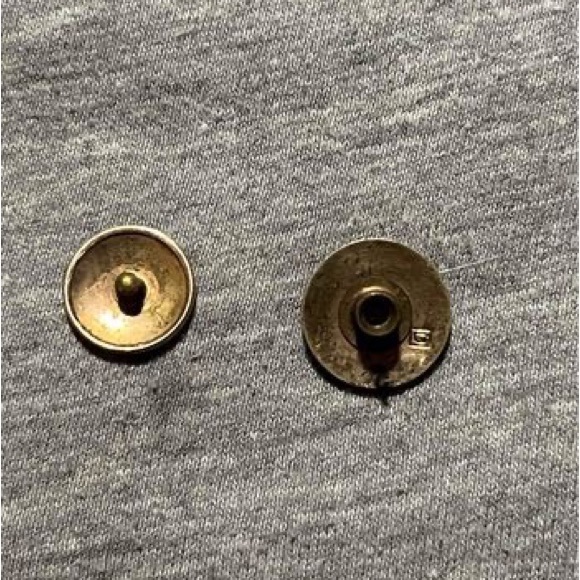 Original Antique Masonic Screwback Pin D.O.K.K. Knights of Khorassan - Picture 3 of 3